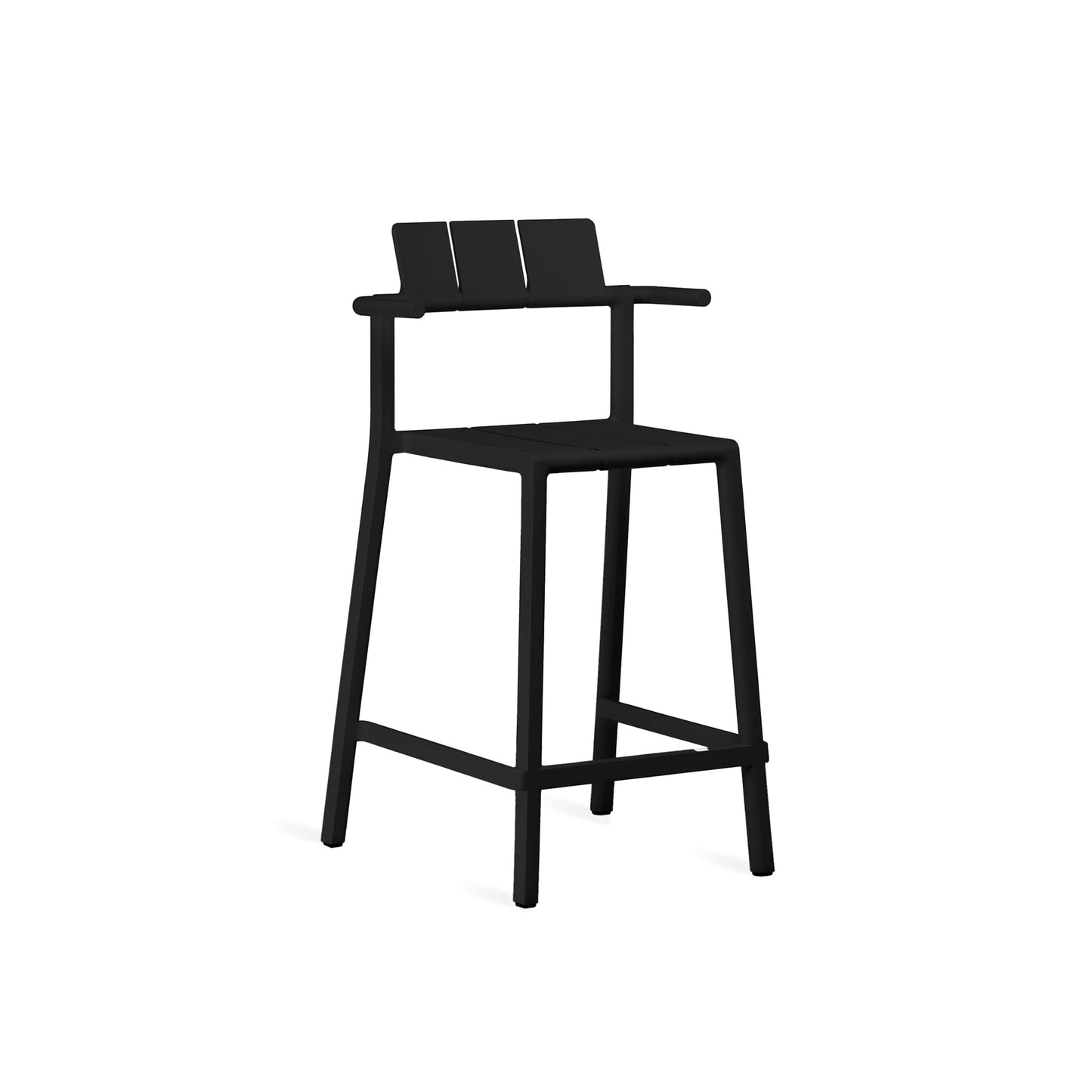 Yard Counter Barhocker mit Armlehnen<br> Für Innen- und Außenbereiche
