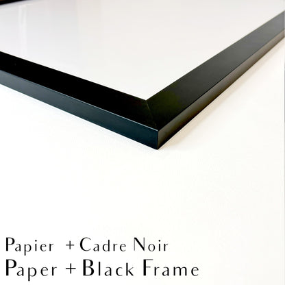 Adorable monkey hug - Art Print