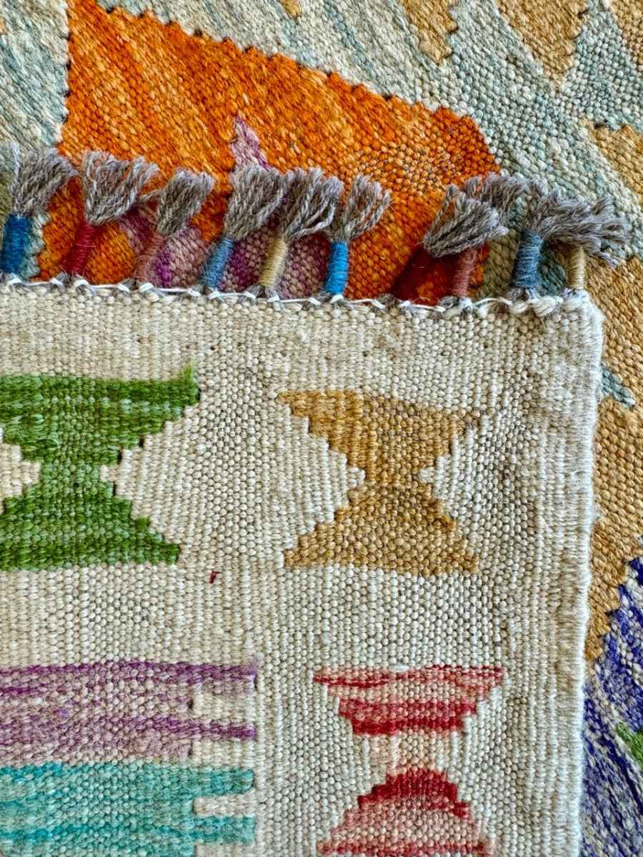 Afghan Maimana Kilim Runner | 2' 10" x 9' 10"