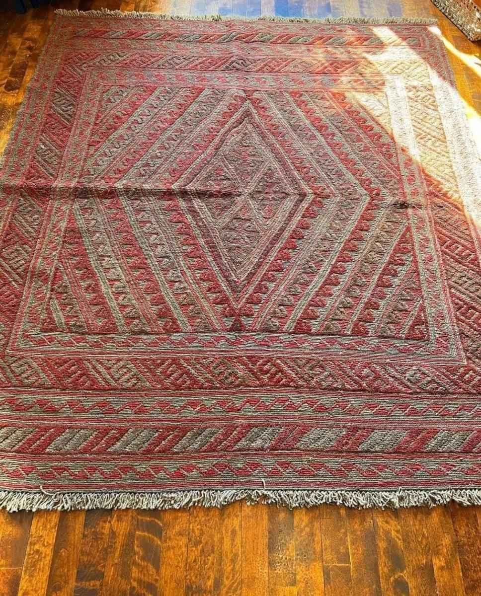 Afghan Rug | 5' 7" x 5'