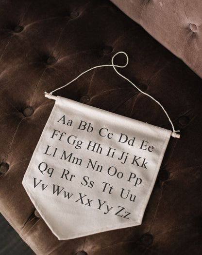 Alphabet Canvas Banner