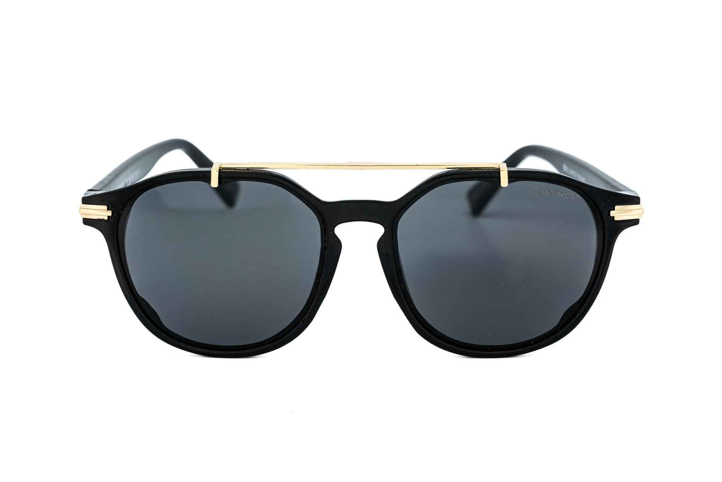 Draxler – Round Brow Bar Sunglasses | Bolero Eyewear