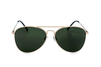 Solenza – Gold Aviator Sunglasses | Bolero Eyewear