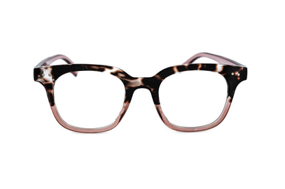 Wexley – Pink Tortoise Oversized Readers | Bolero Eyewear