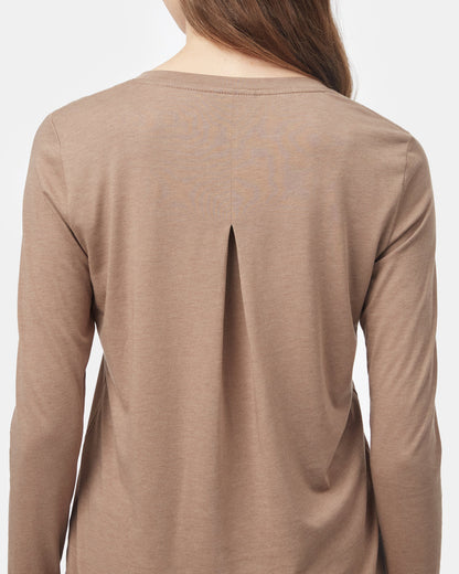 TreeBlend V-Ausschnitt Langarm-T-Shirt