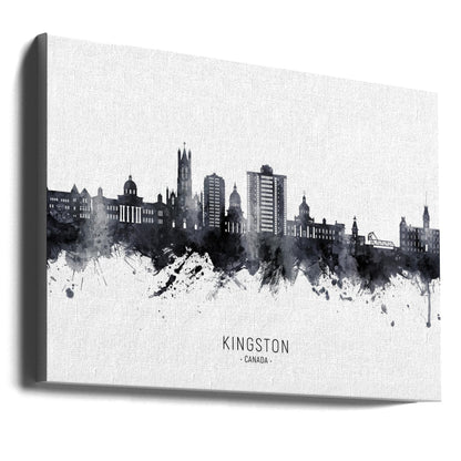 Wandkunst Kingston Kanada Skyline