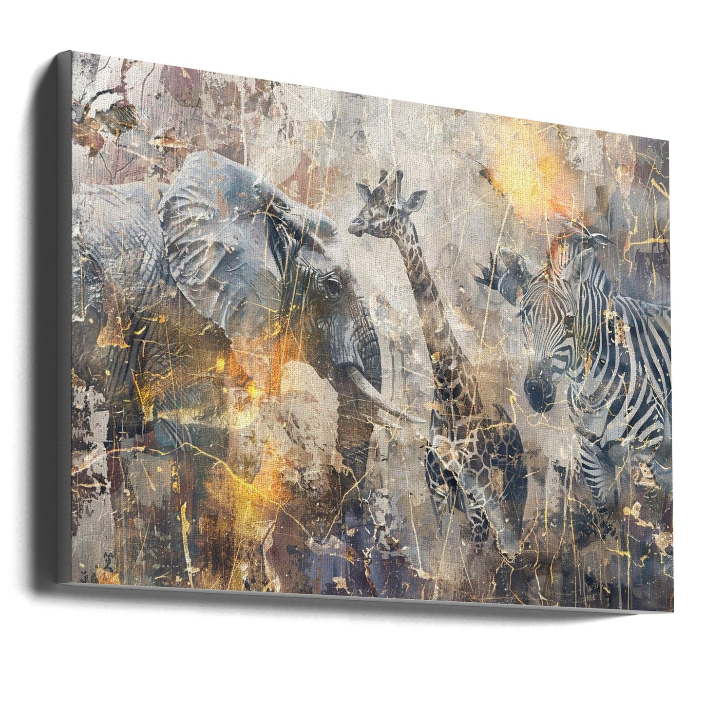 Wandbild Afrikanische Kunst Illustration Wandbild 114