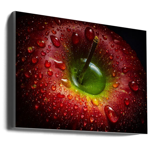 Wall art Red Apple. Food