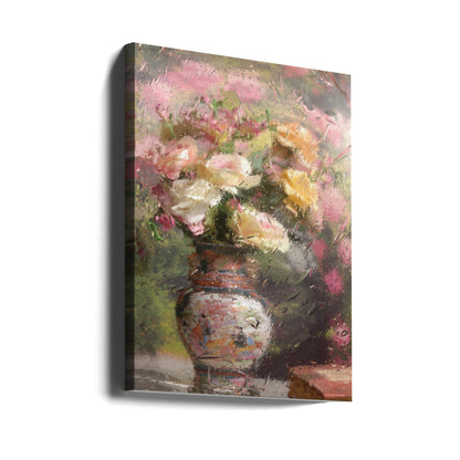 ウォールアート 花のある静物