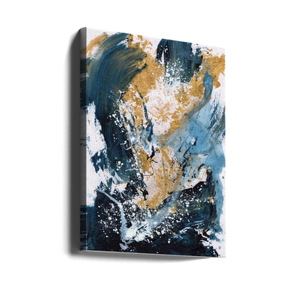 Wandkunst Goldenes Meer