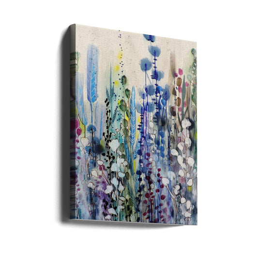 Wandbild Baumwollblüte