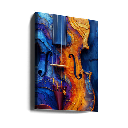 Leinwandbild Wandbild Musik Violine 2