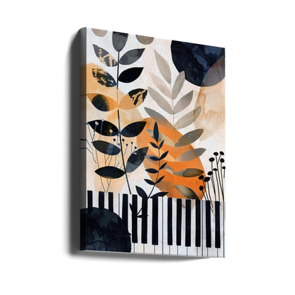 Leinwandbild Wandkunst Musik Klavier 1