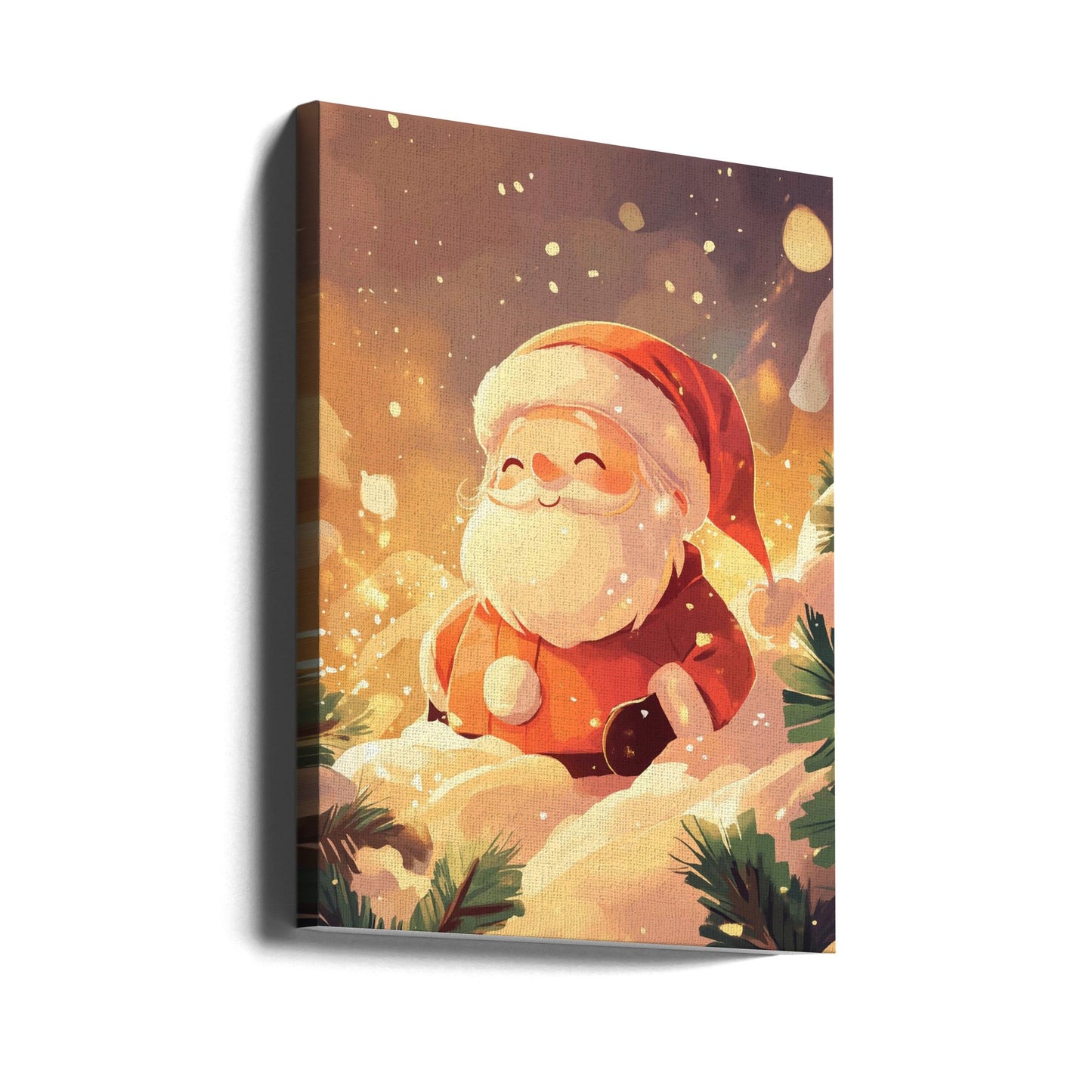 Wandbild Weihnachtsmann Leinwandbild