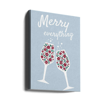 Wandbild „Merry Everything“ (Leinwanddruck)