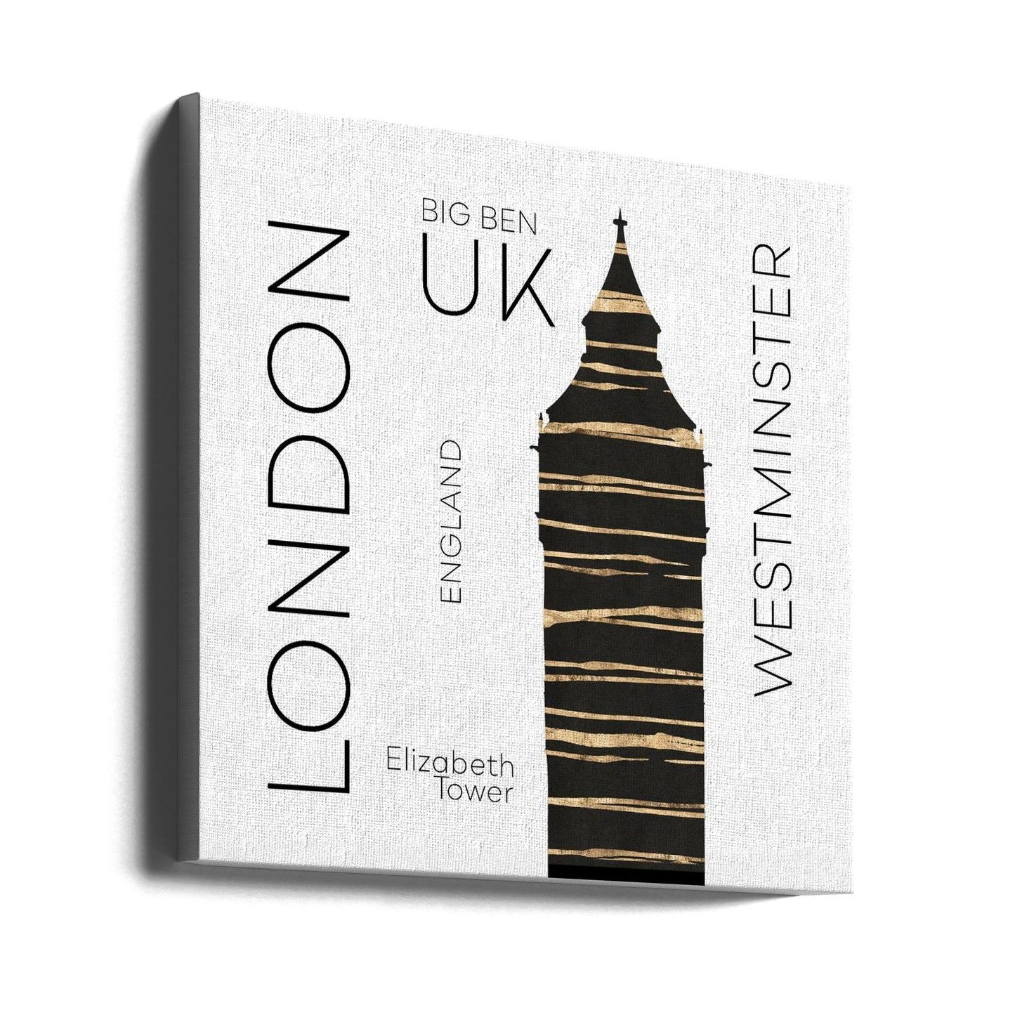 Wandbild Urban Art LONDON Big Ben