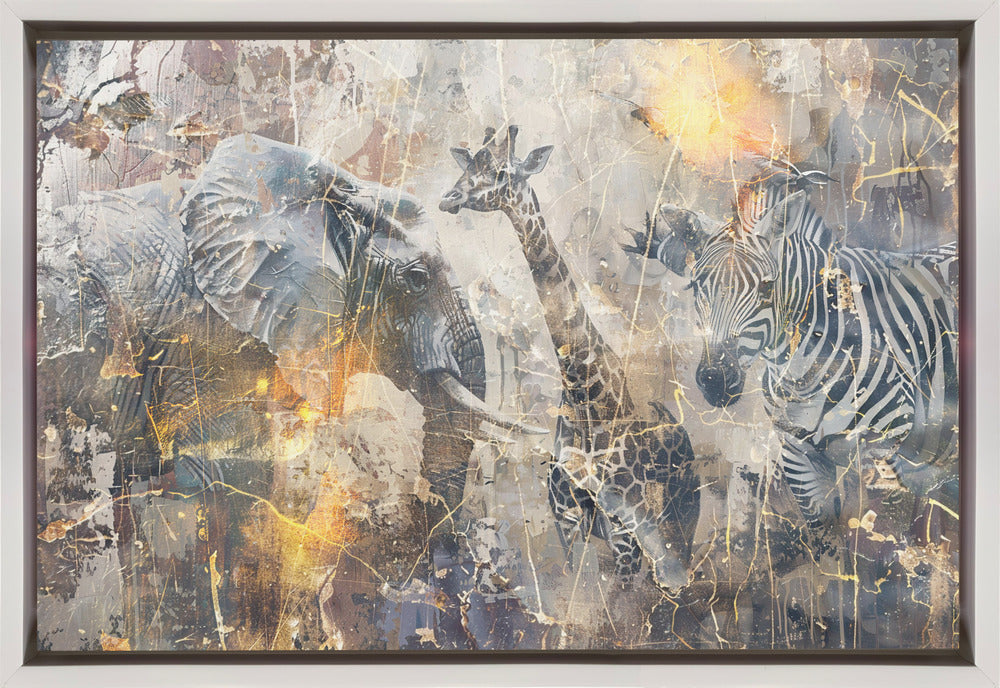 Wandbild Afrikanische Kunst Illustration Wandbild 114
