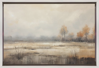 Wandbild Horizontale Abstrakte Landschaft 5