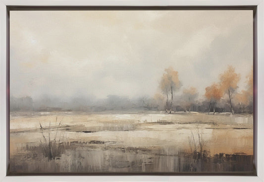 Wandbild Horizontale Abstrakte Landschaft 5