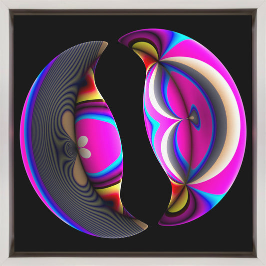 Wandkunst-Zerrissenheit
