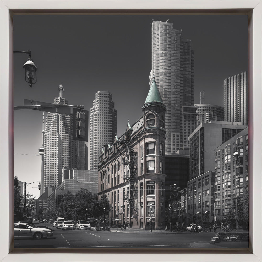 Wandbild Canadian Flatiron Leinwand-Wandbild