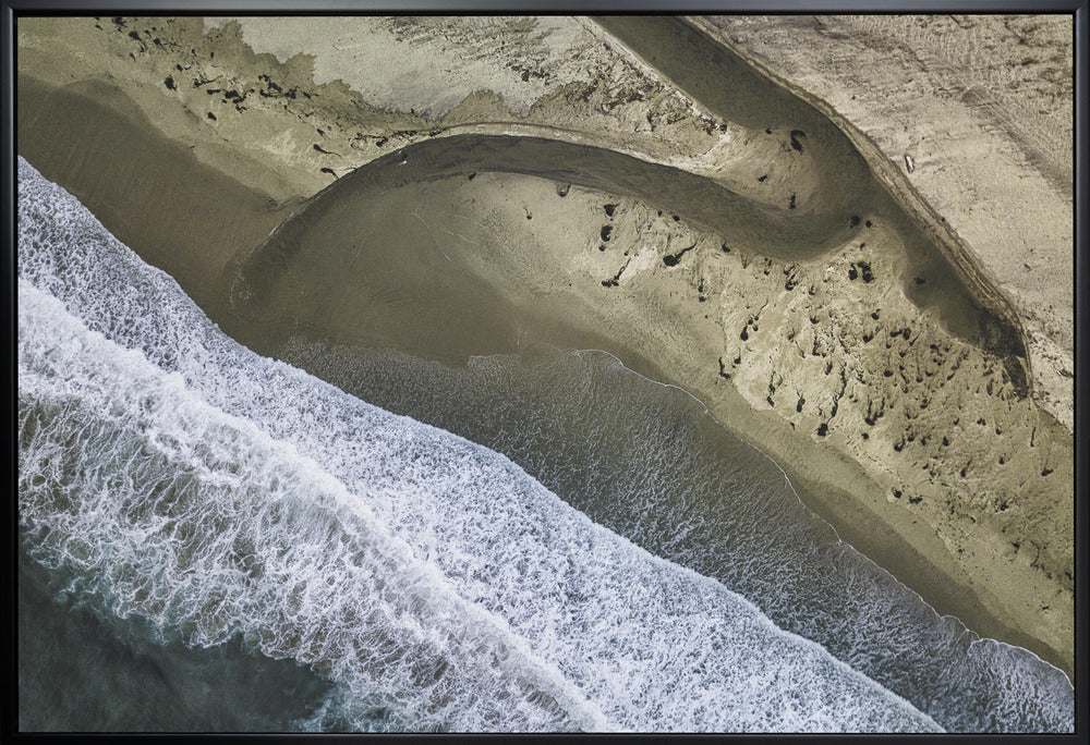 Wandbild Big Sur Luftaufnahme
