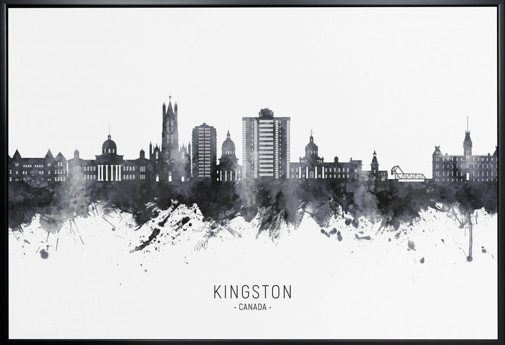 Wandkunst Kingston Kanada Skyline