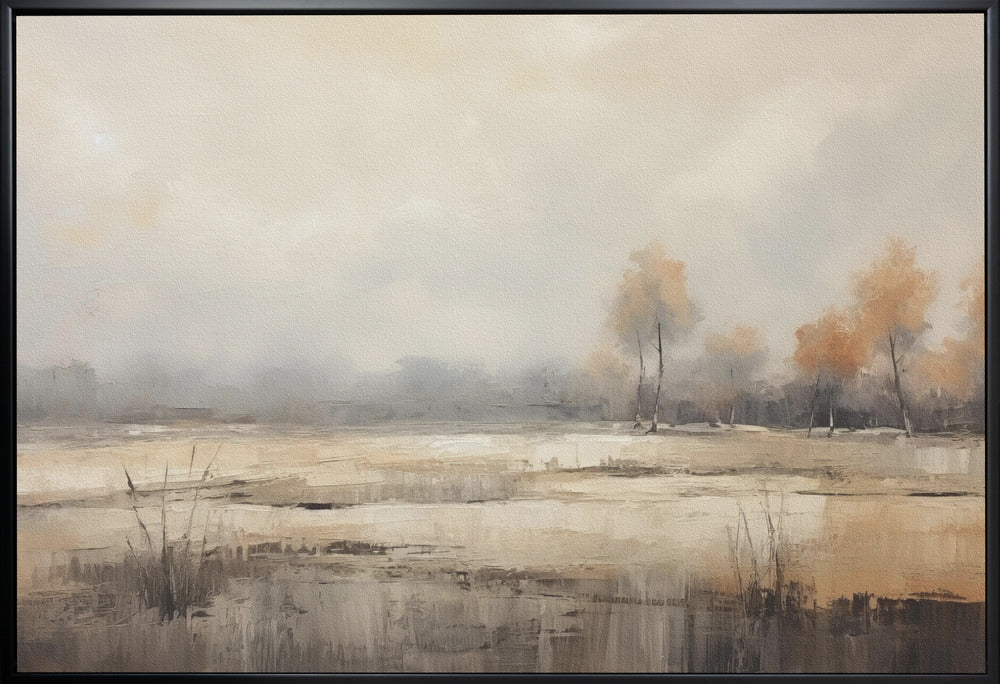 Wandbild Horizontale Abstrakte Landschaft 5