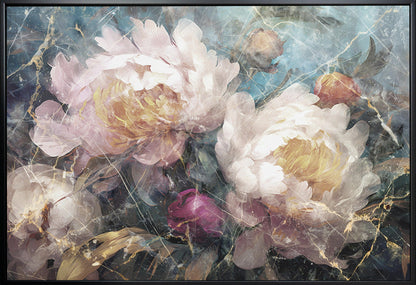 Wandbild Blumen Blumenkunst Illustration Wandkunst 015