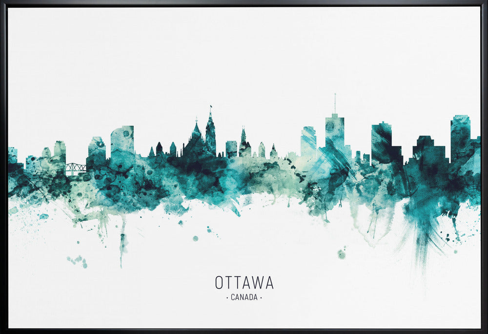 Wandkunst Ottawa Kanada Skyline