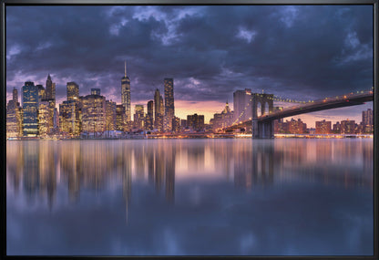 Wall art nikon Pano. Manhattan