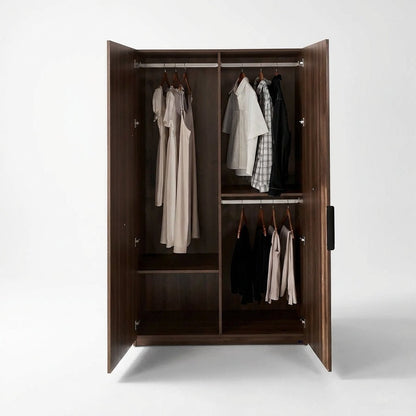 Dalumd Two-Door Wooden Wardrobe