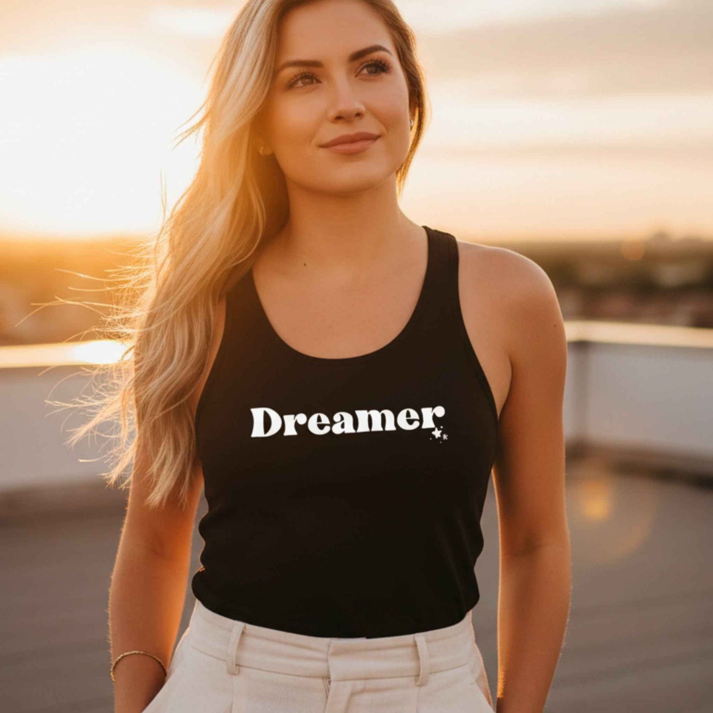 Dreamer Racerback Tank Top