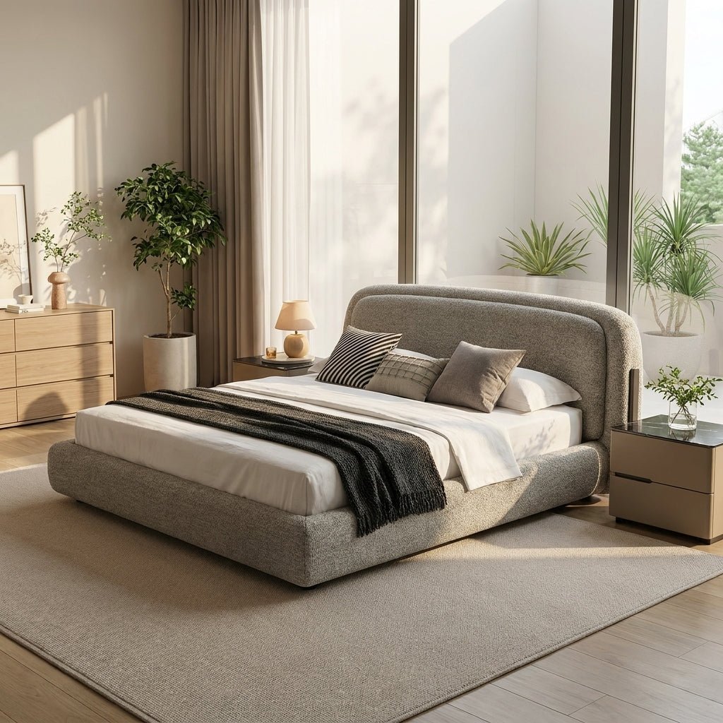 Fort-de-France Kingsize-Bett mit passenden Nachttischen