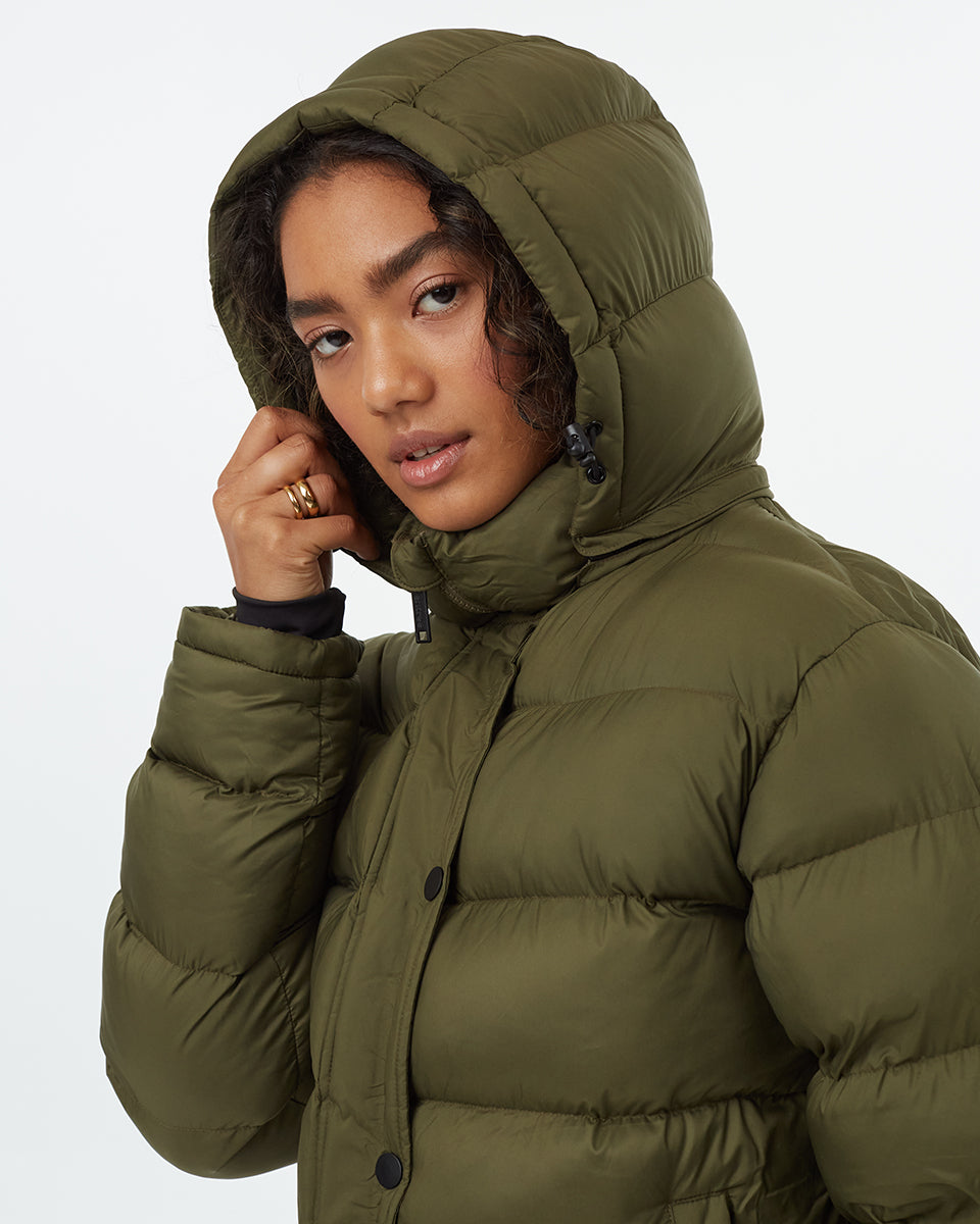 Unisex Cloud Shell Mittellanger Puffer