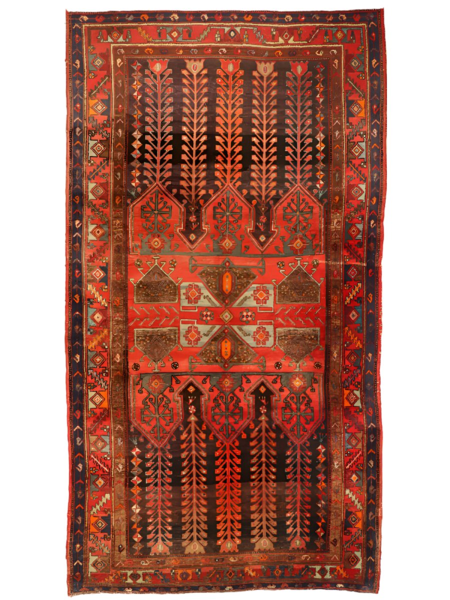 9'8" x 5' 3" | Vintage kurdischer Koliyai-Teppich