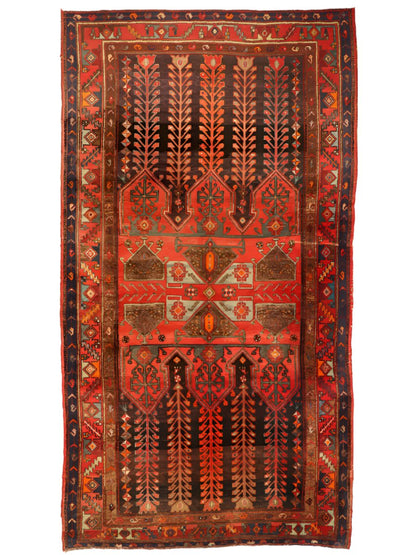 9'8" x 5' 3" | Vintage kurdischer Koliyai-Teppich