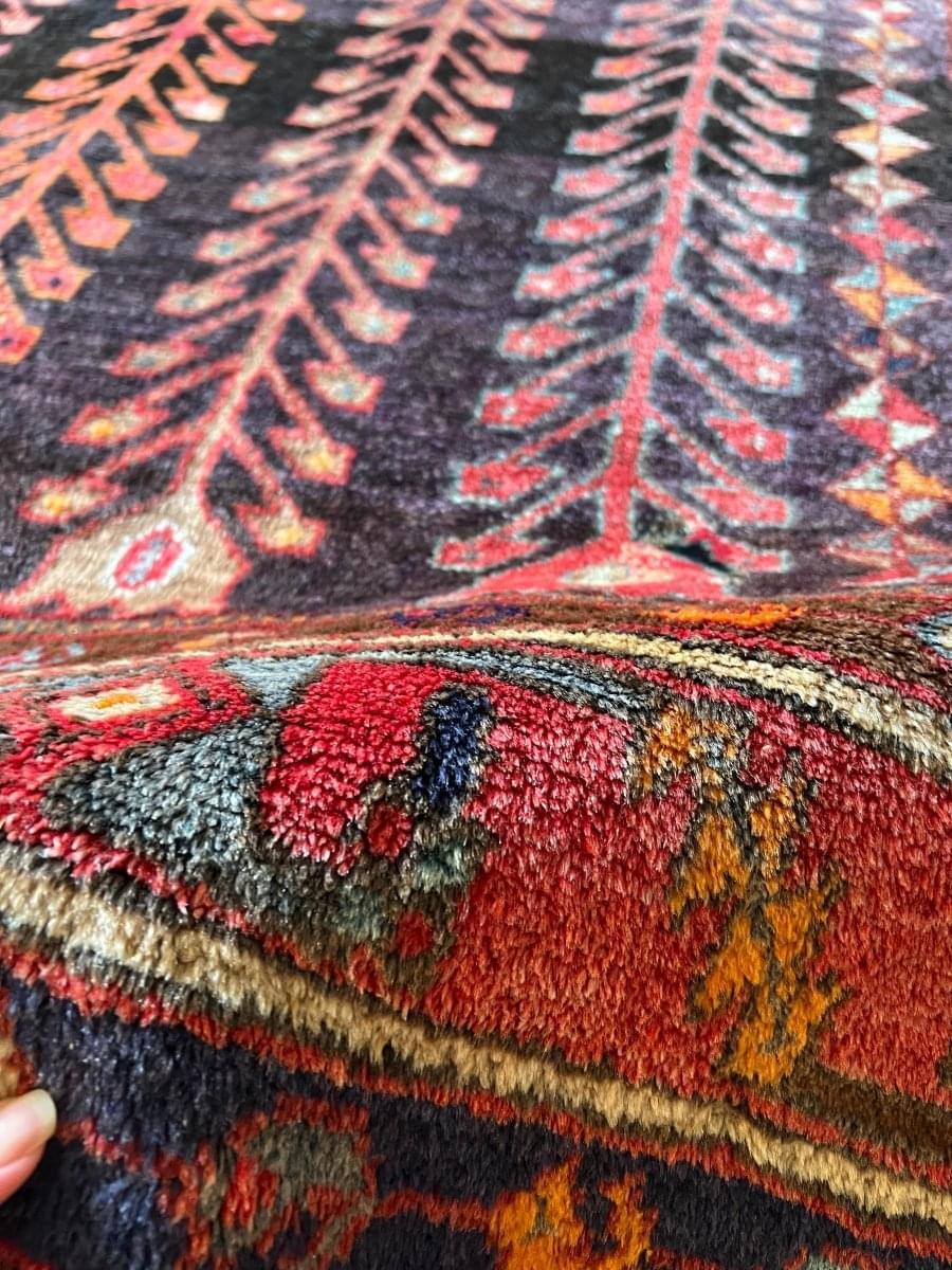 9'8" x 5' 3" | Vintage kurdischer Koliyai-Teppich