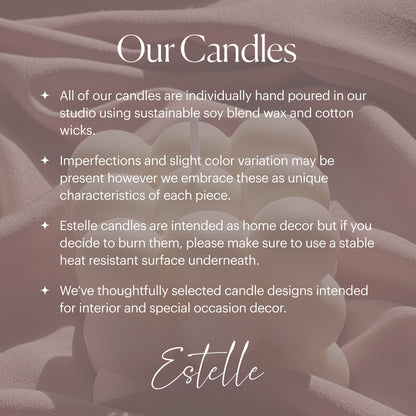 Large Autumn Acorn Soy Wax Candle | Sculptural Fall Decor