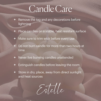 Arch Rainbow Soy Wax Candle: Decorative Vegan Pillar Candle