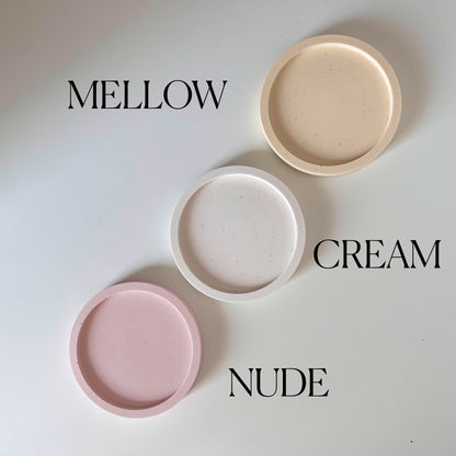 Shaped Jesmonite Trinket Tray: Scandi Home Decor
