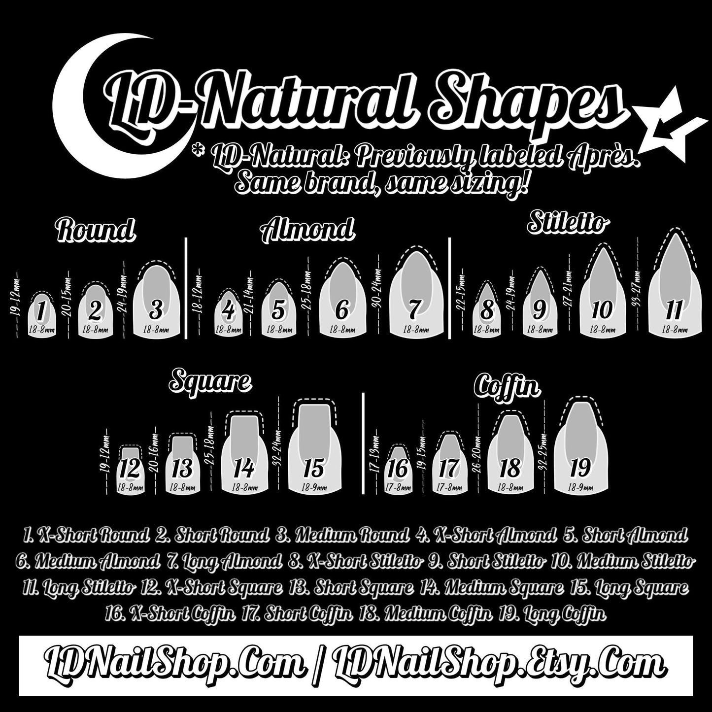 Studded Moon