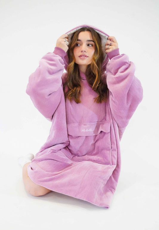 Hoodie doudou Rose