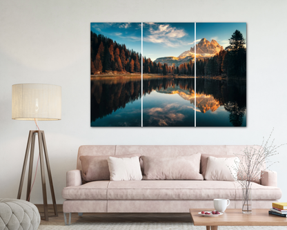 3パネル分割キャンバスプリント 各パネル30x60cm