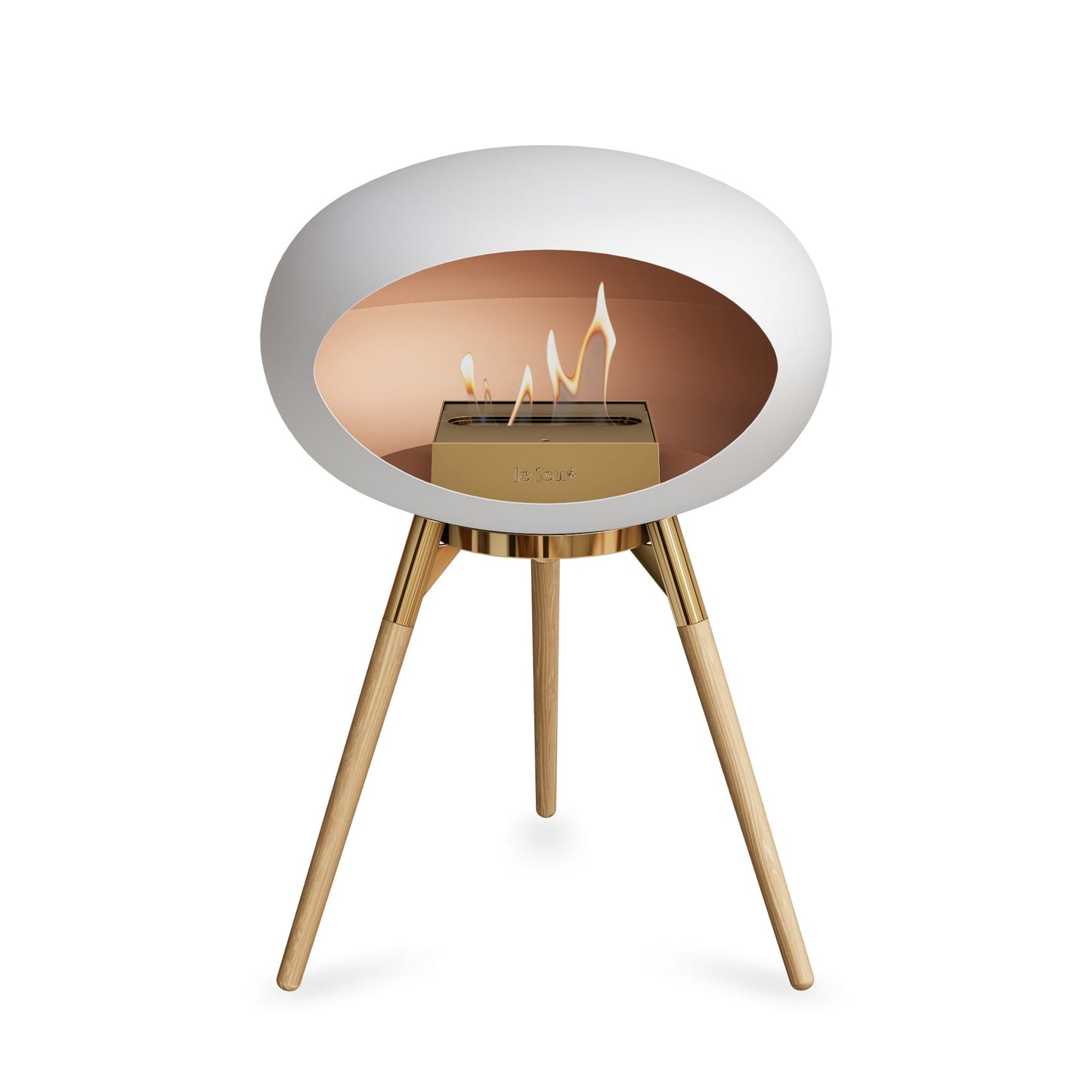 Le Feu Ground Low Dome <br>White