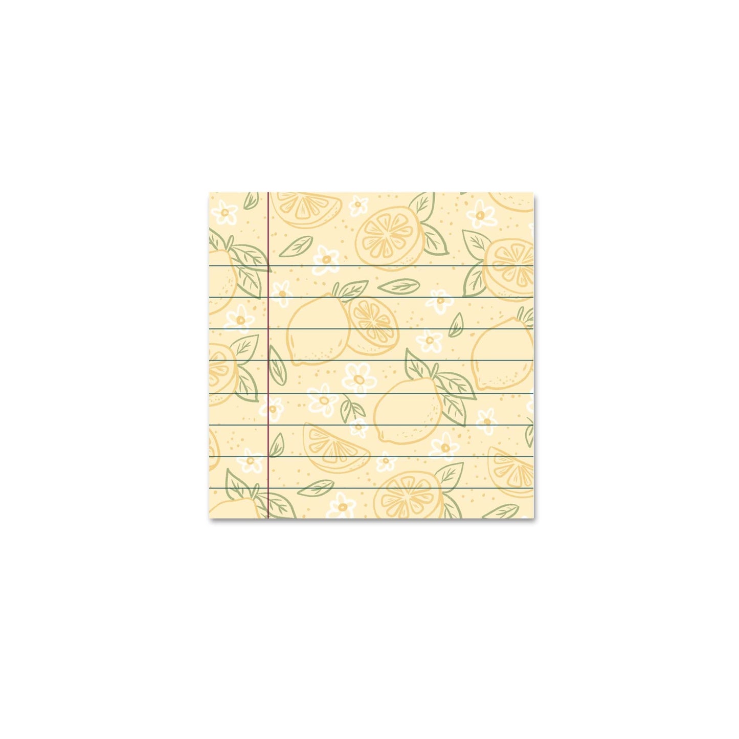 Yellow Lemon Sticky Notes