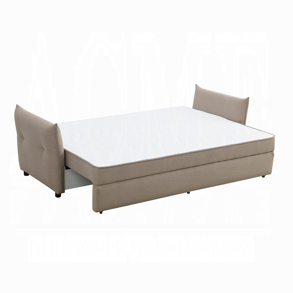 Schlafsofa Cais Condo mit Stauraum – Beige