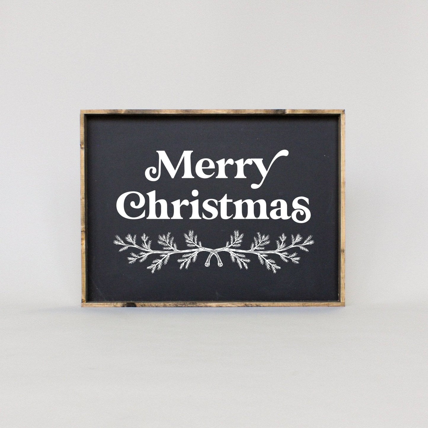 Merry Christmas Large Wood Sign