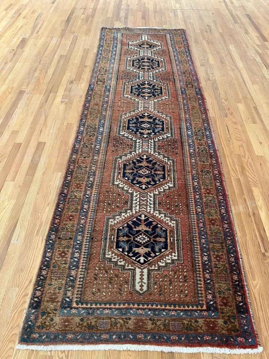 Persian Meshgin Runner | 11' 6" x 3' 7"
