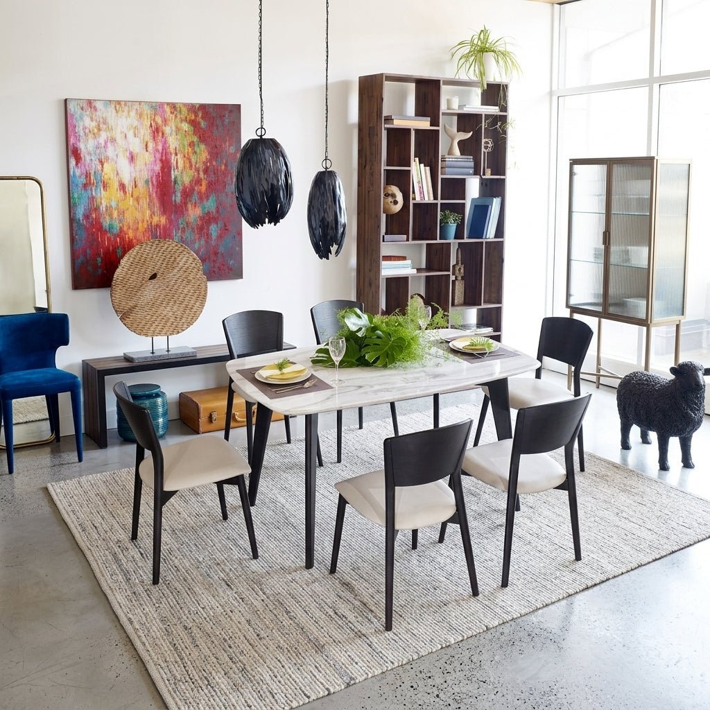 Monolith Noir Dining Set